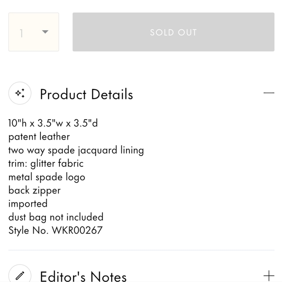 Kate Spade Chestnut Street Champagne Wristlet Cheers Darling - Picture 3 of 11